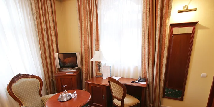 4* relax v Karlových Varoch s polpenziou, wellness a procedúrami