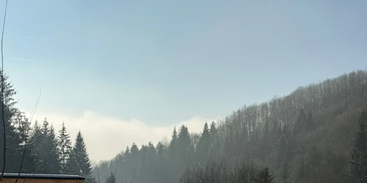 Pobyt v drevenom domčeku uprostred prírody pre 2 až 4 osoby