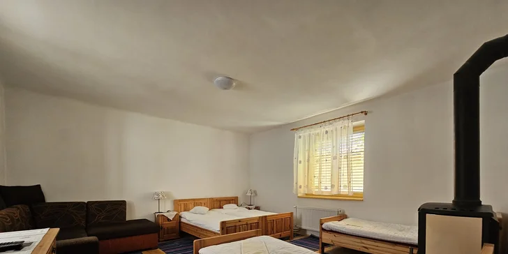 Pobyt v apartmánoch na Liptove s výhľadom na Kriváň, mini wellness a záhradou