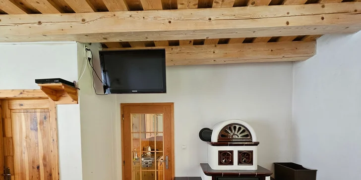 Pobyt v apartmánoch na Liptove s výhľadom na Kriváň, mini wellness a záhradou