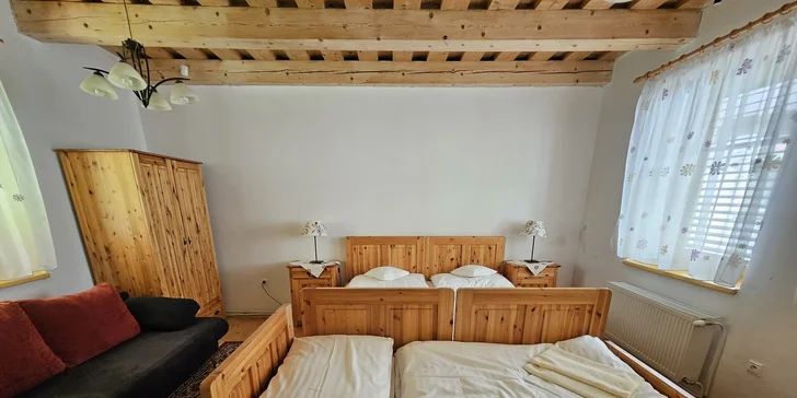 Pobyt v apartmánoch na Liptove s výhľadom na Kriváň, mini wellness a záhradou