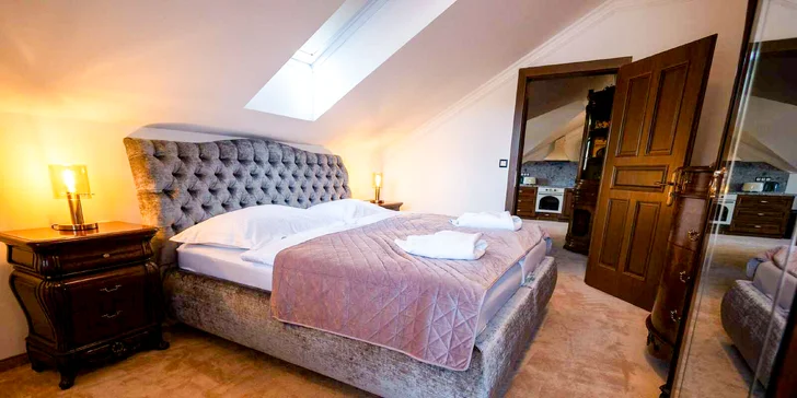 Historická kúria na skok od Slnečných jazier s možnosťou polpenzie a privátneho wellness