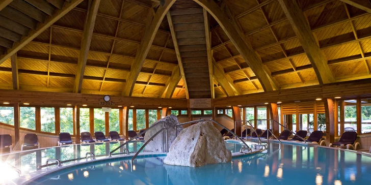 Krásny rezort 5 minút od termálnych kúpeľov Hévíz s polpenziou a neobmedzeným wellness