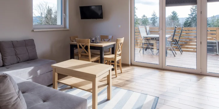 Apartmány až pre 4 osoby: skvelá východisková poloha na výlety, ideálne pre rodiny s deťmi