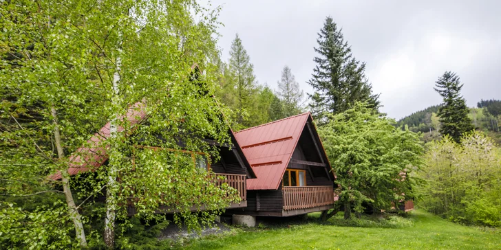 S rodinou alebo partiou do Beskýd: bungalov pod Lysou horou, raňajky, bazén a bowling až pre 6 osôb