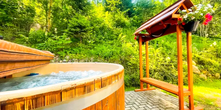 Pobyt v luxusných apartmánoch alebo v štúdiu s krbom: infrasauna v cene, privátna kaďa od 3 nocí