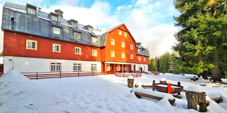 Rodinný hotel v Jizerkách: wellness, herňa aj minigolf, možnosť raňajok