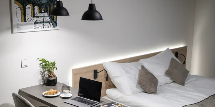 Luxusné apartmány v Mladej Boleslavi: možnosť raňajok aj apartmán s vlastným strešným wellness