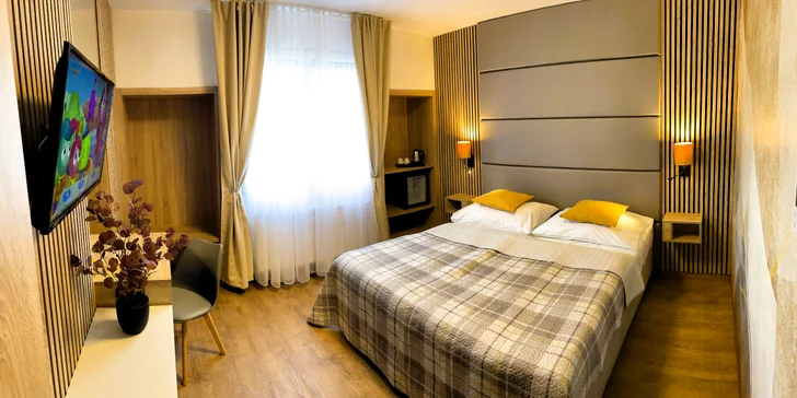 Pobyt pri zámockom parku, 1,5 km od Konopišťa: polpenzia a wellness, v lete bazén