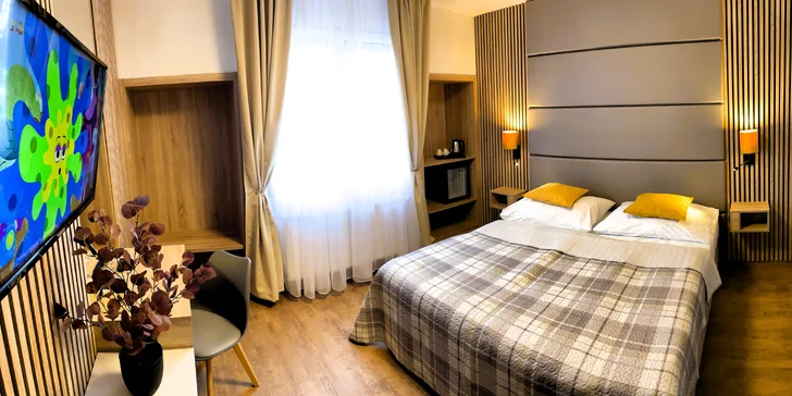 Pobyt pri zámockom parku, 1,5 km od Konopišťa: polpenzia a wellness, v lete bazén