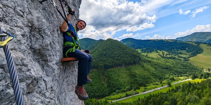 Horolezecké kurzy BB: Ferraty Sokolie skally, Zobor a Dve veže s certifikovaným inštruktorom