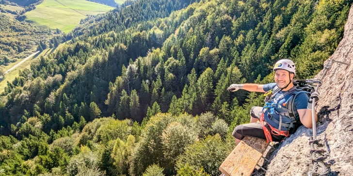 Horolezecké kurzy BB: Ferraty Sokolie skally, Zobor a Dve veže s certifikovaným inštruktorom