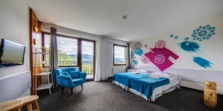 Relax vo Wisłe: strava v cene, možnosť wellness aj procedúr, v zime lyže, v lete výhľady