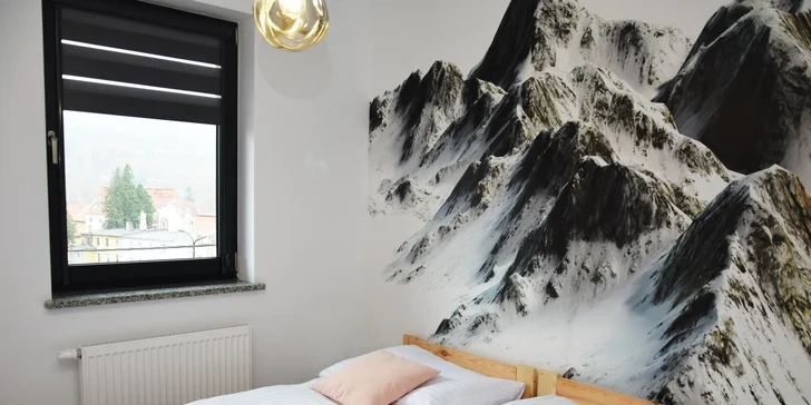 Moderné apartmány pri horách v Kladzkej kotline pre pár aj rodinu