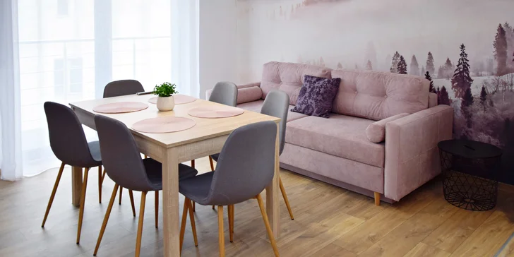 Moderné apartmány pri horách v Kladzkej kotline pre pár aj rodinu