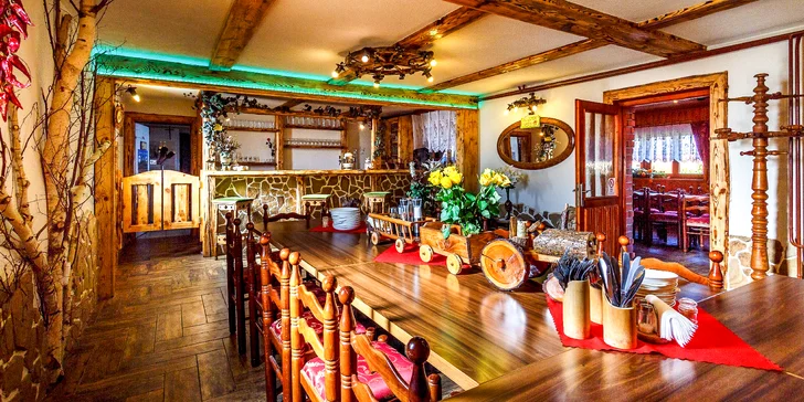 Pobyt v penzióne VeLa s polpenziou a wellness