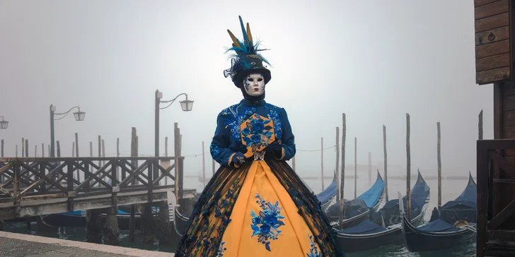 Karneval v Benátkach: gondoly, Námestie sv. Marka či Canal Grande