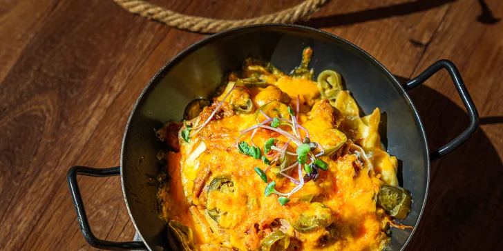 Trhané bravčové na hranolčekoch alebo Tyrol Gröstli s hovädzím mäsom a prílohou