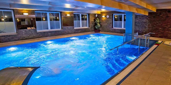 Poľské Beskydy: neobmedzený wellness, strava, špičkové zázemie pre rodiny s deťmi, až 2 deti zdarma