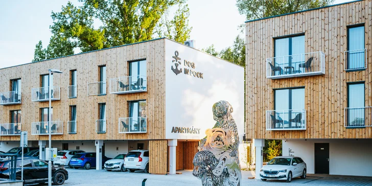 Veselí nad Moravou: štýlové apartmány s raňajkami, wellness aj vínom