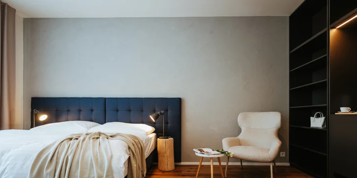 Veselí nad Moravou: štýlové apartmány s raňajkami, wellness aj vínom