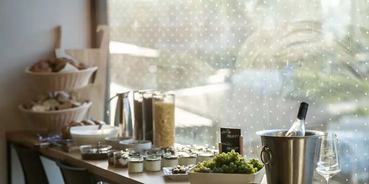 Veselí nad Moravou: štýlové apartmány s raňajkami, wellness aj vínom