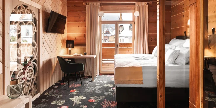 Očarujúca vila výhradne pre dospelých v Zakopanom aj s raňajkami a vstupom do SPA