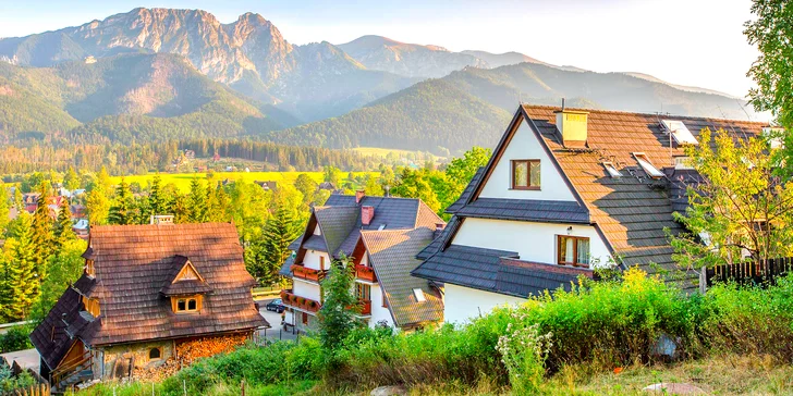 Dovolenka v Zakopanom s výhľadom na majestátne Tatry