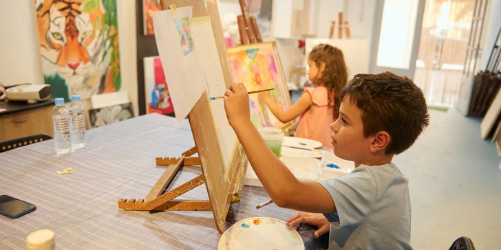 Vstup na detský výtvarno-kreatívny krúžok Ježkova dielnička v Šamoríne pre deti od 5 do 8 rokov