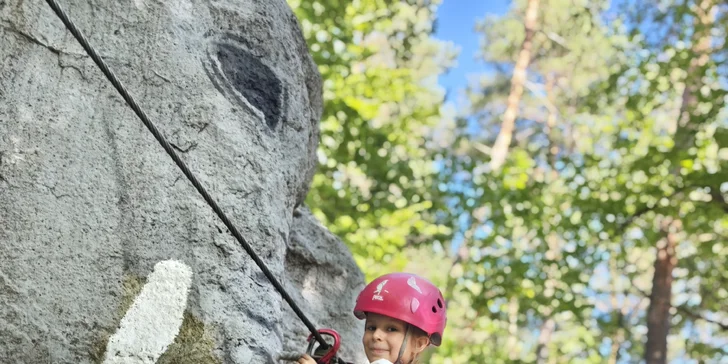 Ferrata ZVONIČKA NOVÁ BAŇA s certifikovaným inštruktorom: Detský ferratový kurz pre deti od 6 do 10 rokov