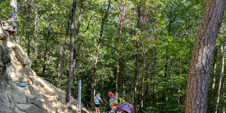 Ferrata ZVONIČKA NOVÁ BAŇA s certifikovaným inštruktorom: Detský ferratový kurz pre deti od 6 do 10 rokov