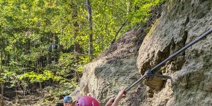 Ferrata ZVONIČKA NOVÁ BAŇA s certifikovaným inštruktorom: Detský ferratový kurz pre deti od 6 do 10 rokov