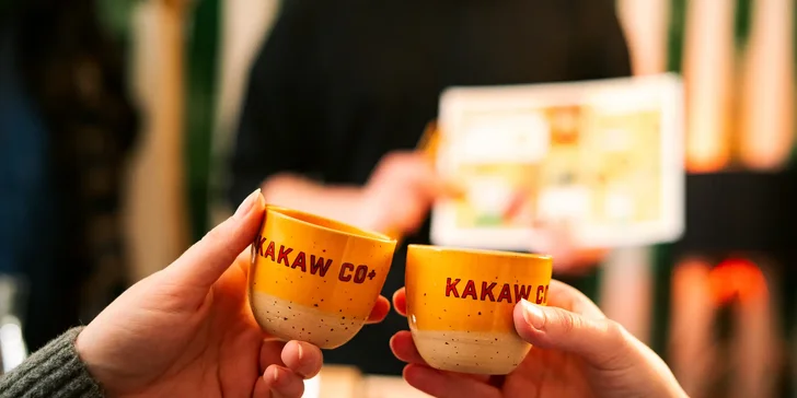 Zážitková riadená degustácia kakaa a čokolády v Kakaw Co+