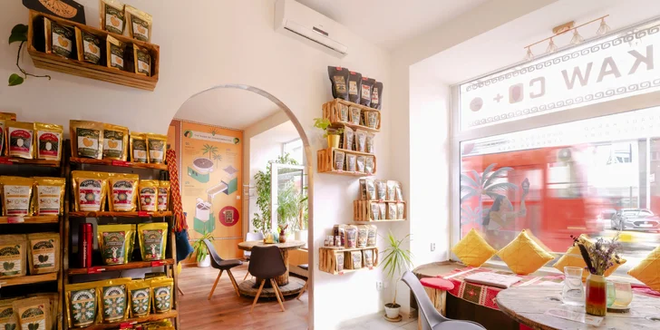 Zážitková riadená degustácia kakaa a čokolády v Kakaw Co+