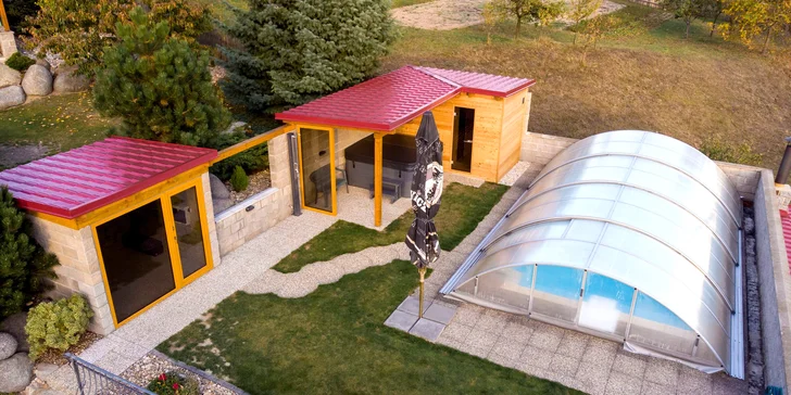 Relax na Vysočine: vybavený bungalov s možnosťou wellness