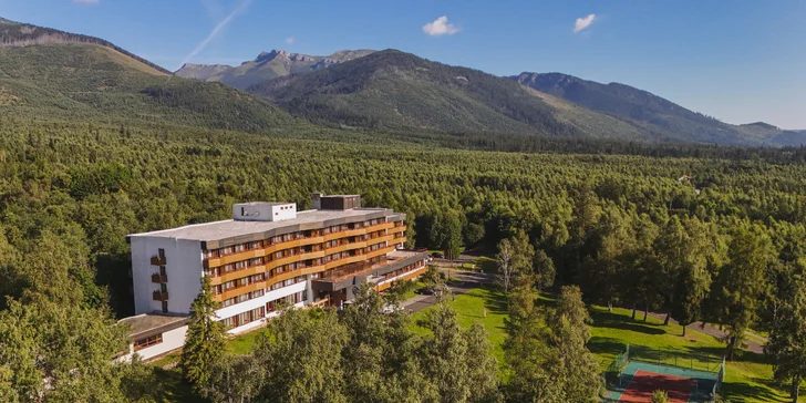 Rodinný pobyt v Tatrách s polpenziou a neobmedzeným vstupom do Kids Zone