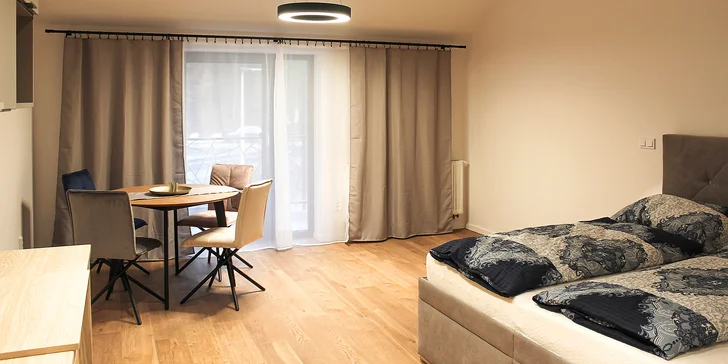 Novovybudovaný apartmánový dom Lietajúci Cyprián v Pieninách