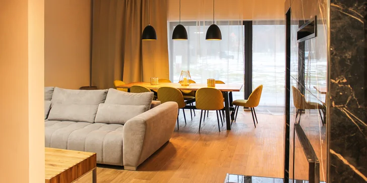 Novovybudovaný apartmánový dom Lietajúci Cyprián v Pieninách