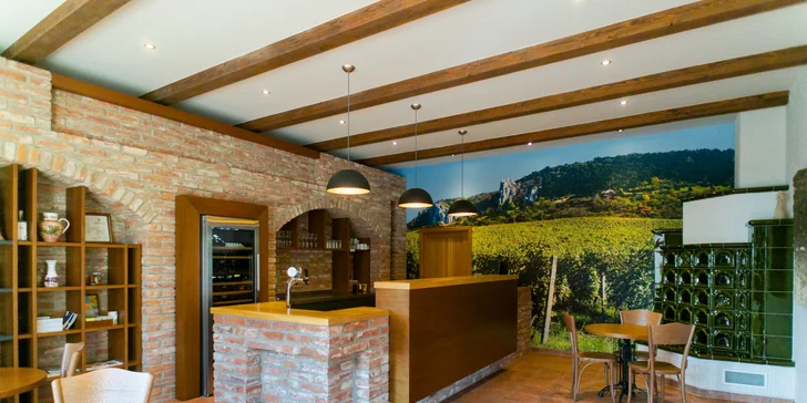 Pobyt vo vinárstve v Klentnici: welcome drink a možnosť raňajok