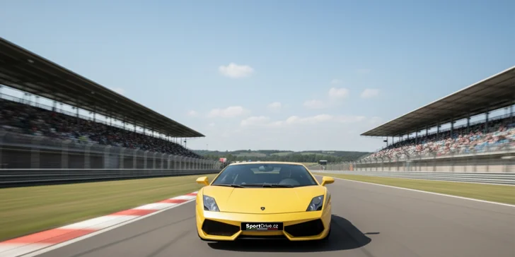 Zážitková jazda na okruhu ako spolujazdec či šofér: Lamborghini Gallardo alebo Ferrari California T