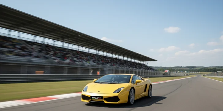 Zážitková jazda na okruhu ako spolujazdec či šofér: Lamborghini Gallardo alebo Ferrari California T