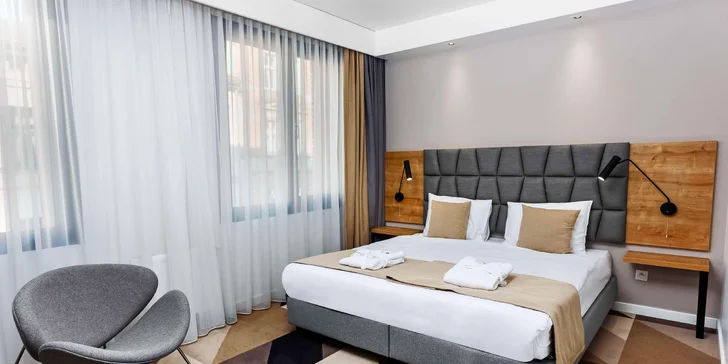 Komfortné apartmány v centre Krakova: pobyt s raňajkami alebo polpenziou a vstupom do saunária