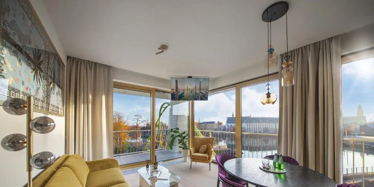 Štýlové ubytovanie v centre Vroclavu: moderné apartmány s raňajkami, neobmedzene fitness