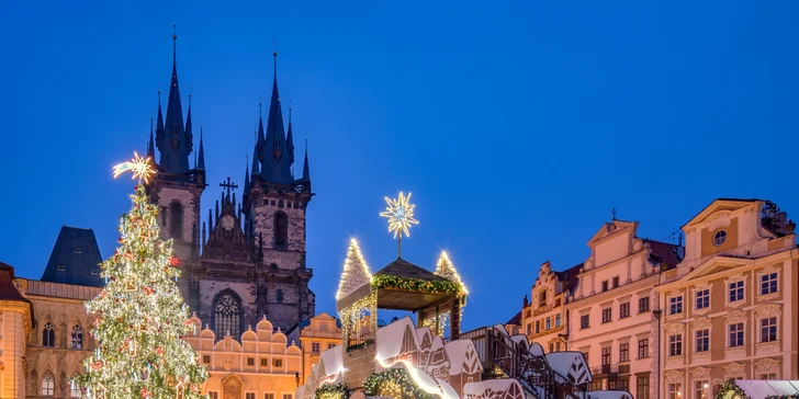 Adventná Praha a rozprávkový Karlštejn – zájazd plný histórie, romantiky a vianočnej atmosféry