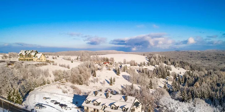 Aktívna dovolenka s neobmedzeným wellness pri športovom stredisku Zieleniec
