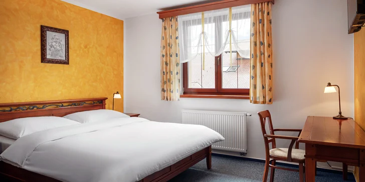 4* golfový rezort pri Pardubiciach: raňajky alebo polpenzia a saunový svet, možnosť wellness apartmánu