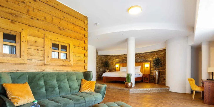 4* golfový rezort pri Pardubiciach: raňajky alebo polpenzia a saunový svet, možnosť wellness apartmánu