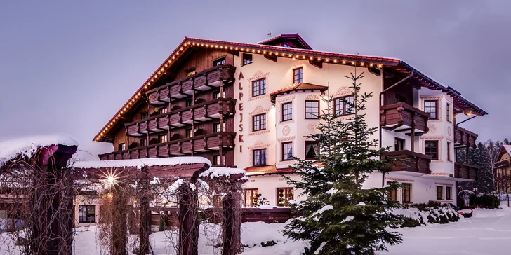 Karpacz: 4* hotel s raňajkami alebo polpenziou aj neobmedzený wellness