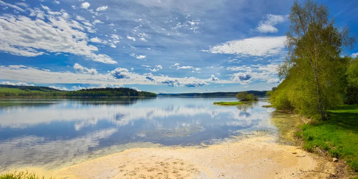 Vyšší Brod: apartmány až pre 7 osôb, vrátane kuchyne a záhrady s ohniskom, 9 km od Lipna