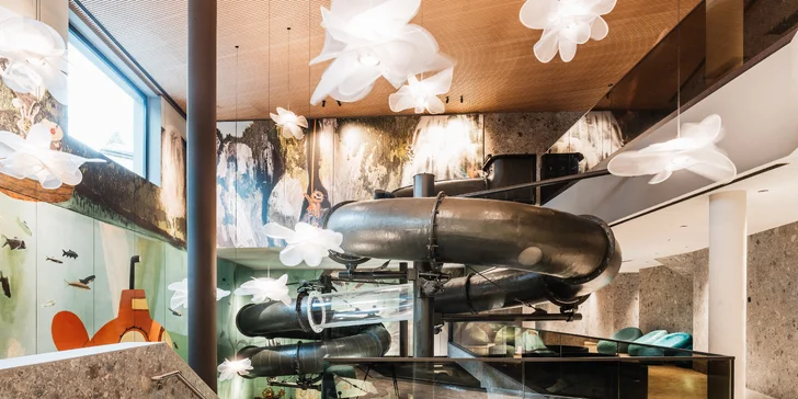 Luxusný horský rezort v Tirolských Alpách s nekonečným wellness, zábavou pre deti a polpenziou +